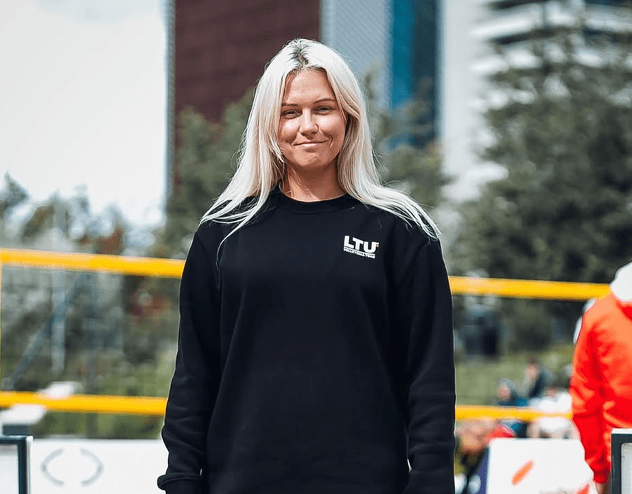 Vytenė Beleckė - Lithuanian Champion in Beach, Indoor and Snow Volleyball and Livity health app ambassador