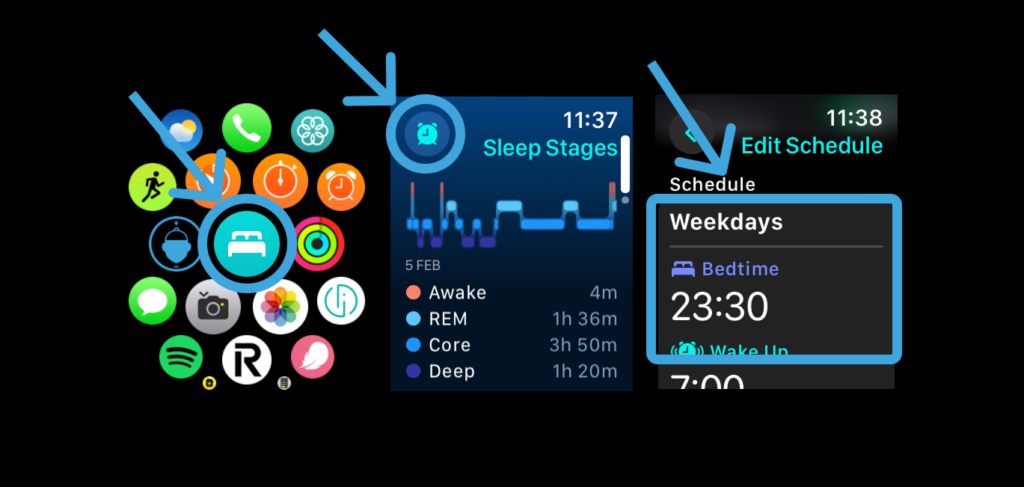 Set Up Your Apple Health Sleep Schedule and Wind down times for Better Sleep Performance using Apple Watch